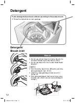 Предварительный просмотр 12 страницы Panasonic NA-F150A5WSA Operating & Installation Instructions Manual