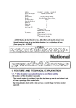 Preview for 2 page of Panasonic NA-F42J2T Service Manual