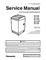 Preview for 1 page of Panasonic NA-F60A6 Service Manual