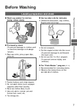 Preview for 7 page of Panasonic NA-F60G6 Operating & Installation Instructions Manual