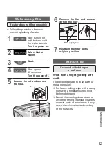 Preview for 23 page of Panasonic NA-F60G6 Operating & Installation Instructions Manual