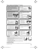 Preview for 15 page of Panasonic NA-F62B1 Operating Instructions Manual