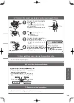 Preview for 13 page of Panasonic NA-F62B4 Operating & Installation Instructions Manual