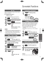 Preview for 11 page of Panasonic NA-F62G7 Operating & Installation Instructions Manual