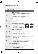 Preview for 16 page of Panasonic NA-F62G7 Operating & Installation Instructions Manual