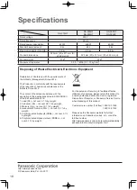 Preview for 20 page of Panasonic NA-F62G7 Operating & Installation Instructions Manual