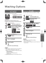 Предварительный просмотр 9 страницы Panasonic NA-F65G7 Operating & Installation Instructions Manual