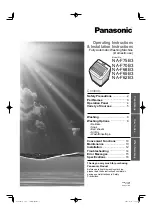 Preview for 2 page of Panasonic NA-F68B3 Manual