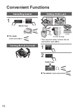 Предварительный просмотр 18 страницы Panasonic NA-F70A9 Operating & Installation Instructions Manual