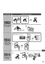 Предварительный просмотр 29 страницы Panasonic NA-F70A9 Operating & Installation Instructions Manual