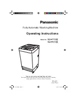 Preview for 1 page of Panasonic NA-F70B2 Operating Instructions Manual