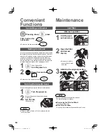 Предварительный просмотр 10 страницы Panasonic NA-F70B3 Operating Instructions & Installation Instructions