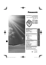 Предварительный просмотр 1 страницы Panasonic NA-F70B5 Operating & Installation Instructions Manual