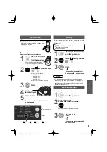 Предварительный просмотр 9 страницы Panasonic NA-F70B5 Operating & Installation Instructions Manual