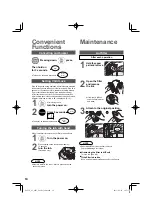 Предварительный просмотр 10 страницы Panasonic NA-F70B5 Operating & Installation Instructions Manual