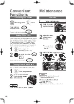 Preview for 10 page of Panasonic NA-F70B6 Operating & Installation Instructions Manual