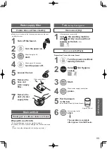 Preview for 11 page of Panasonic NA-F70B6 Operating & Installation Instructions Manual