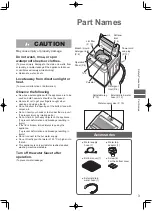 Preview for 3 page of Panasonic NA-F70B7 Operating & Installation Instructions Manual