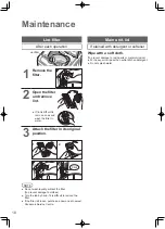 Preview for 10 page of Panasonic NA-F70B7 Operating & Installation Instructions Manual