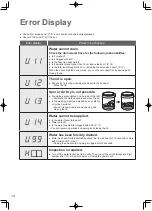 Preview for 14 page of Panasonic NA-F70B7 Operating & Installation Instructions Manual