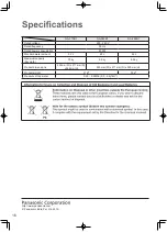 Preview for 20 page of Panasonic NA-F70B7 Operating & Installation Instructions Manual