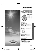 Preview for 2 page of Panasonic NA-F70H3 Operating Instructions & Installation Instructions