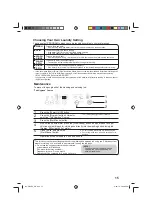 Preview for 15 page of Panasonic NA-F70HR2 Operating Instructions Manual