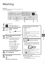 Предварительный просмотр 7 страницы Panasonic NA-F70S7 Operating & Installation Instructions Manual