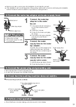 Предварительный просмотр 13 страницы Panasonic NA-F70S7 Operating & Installation Instructions Manual