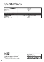 Предварительный просмотр 16 страницы Panasonic NA-F70S7 Operating & Installation Instructions Manual