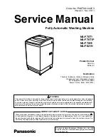 Preview for 1 page of Panasonic NA-F70T1 Service Manual