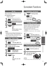 Предварительный просмотр 11 страницы Panasonic NA-F75S7 Operating & Installation Instructions Manual