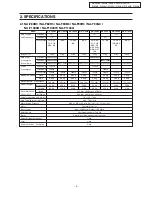 Preview for 4 page of Panasonic NA-F80B3 Service Manual