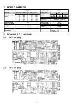 Предварительный просмотр 2 страницы Panasonic NA-F80GD Service Manual