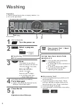 Preview for 8 page of Panasonic NA-F80S8 Operating & Installation Instructions Manual