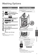 Preview for 9 page of Panasonic NA-F80S8 Operating & Installation Instructions Manual