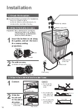 Preview for 14 page of Panasonic NA-F80S8 Operating & Installation Instructions Manual