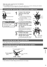 Preview for 15 page of Panasonic NA-F80S8 Operating & Installation Instructions Manual