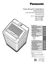 Preview for 1 page of Panasonic NA-F80VB7 Operating & Installation Instructions Manual