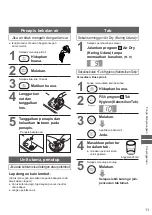 Preview for 27 page of Panasonic NA-F80VB7 Operating & Installation Instructions Manual