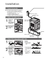 Preview for 12 page of Panasonic NA-F80VG8 Operating & Installation Instructions Manual