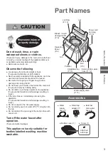 Preview for 3 page of Panasonic NA-F80VS7 Operating & Installation Instructions Manual