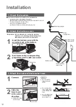 Preview for 12 page of Panasonic NA-F80VS7 Operating & Installation Instructions Manual