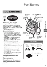 Preview for 3 page of Panasonic NA-F80VS8 Operating & Installation Instructions Manual