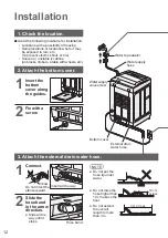 Preview for 12 page of Panasonic NA-F80VS8 Operating & Installation Instructions Manual