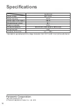 Preview for 16 page of Panasonic NA-F80VS8 Operating & Installation Instructions Manual