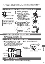 Preview for 13 page of Panasonic NA-F80VS8HU Operating & Installation Instructions Manual