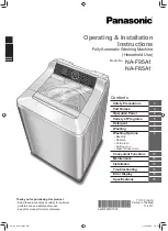 Preview for 1 page of Panasonic NA-F85A1 Operating & Installation Instructions Manual