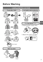 Preview for 7 page of Panasonic NA-F85AR1 Operating & Installation Instructions Manual