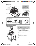 Preview for 5 page of Panasonic NA-F90H2 Operation Manual